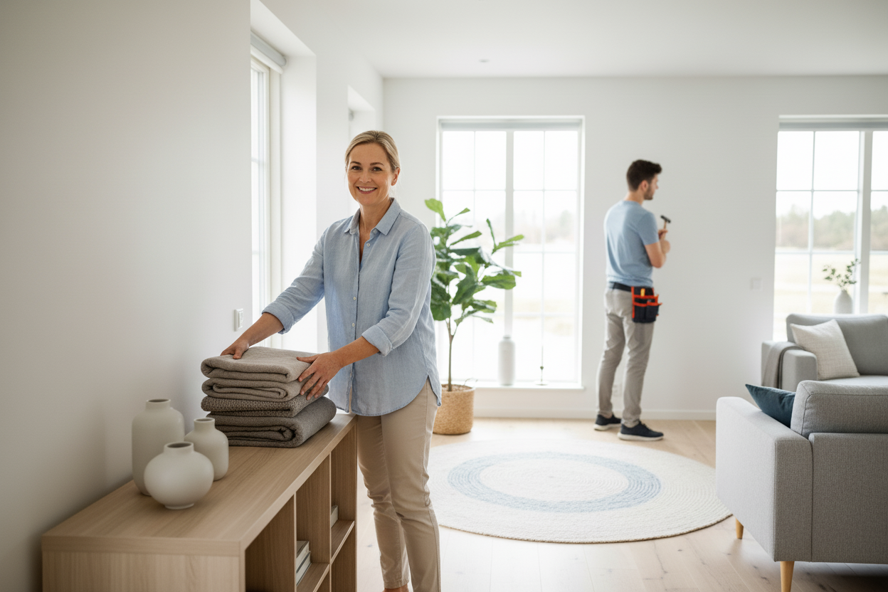 remove the sign on the wall