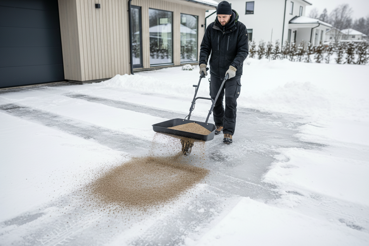 replace salt with sand